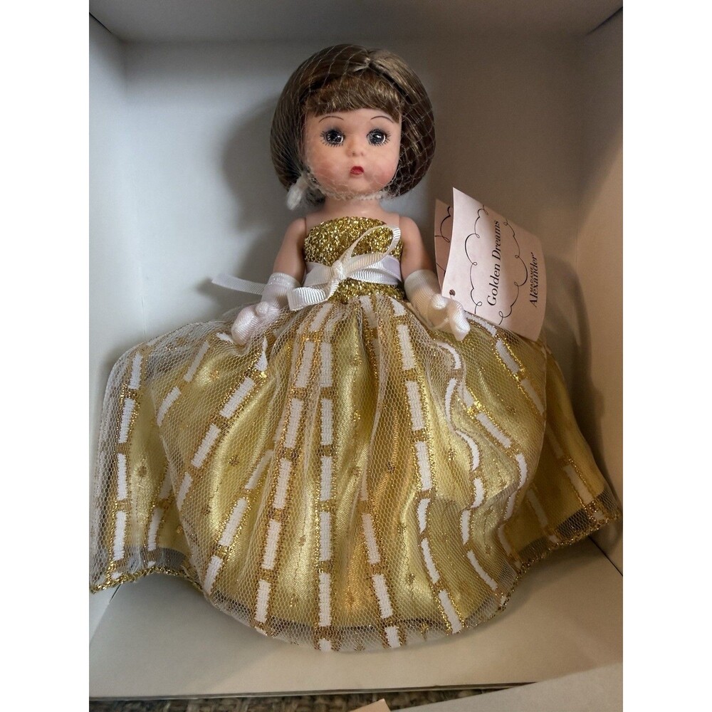 MADAME ALEXANDER "GOLDEN DREAMS" DOLL 36830. NEW IN BOX Rare